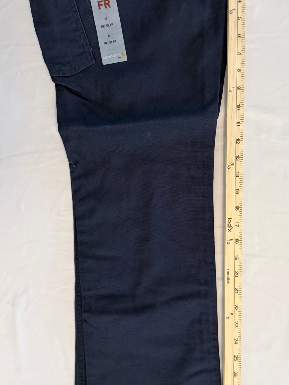 Carhartt Men's Navy Straight-Leg Work Jeans